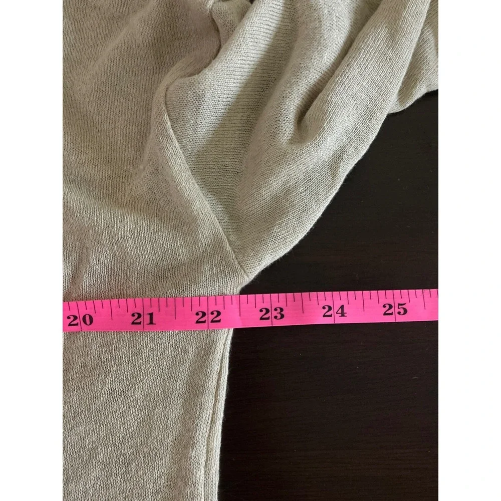 Standard Luxe Cardigan Women's Medium Open Front Pockets‎ Lightweight